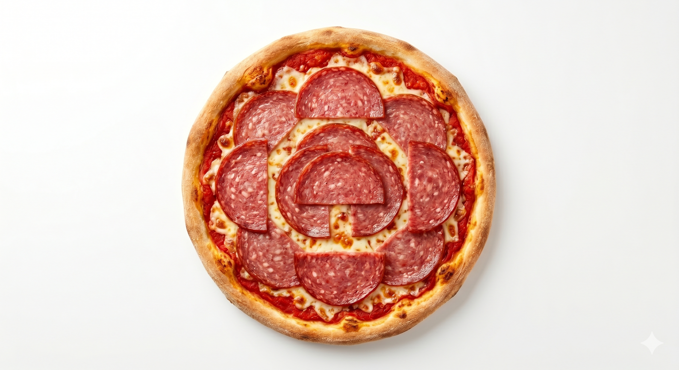 American Salami Pizza