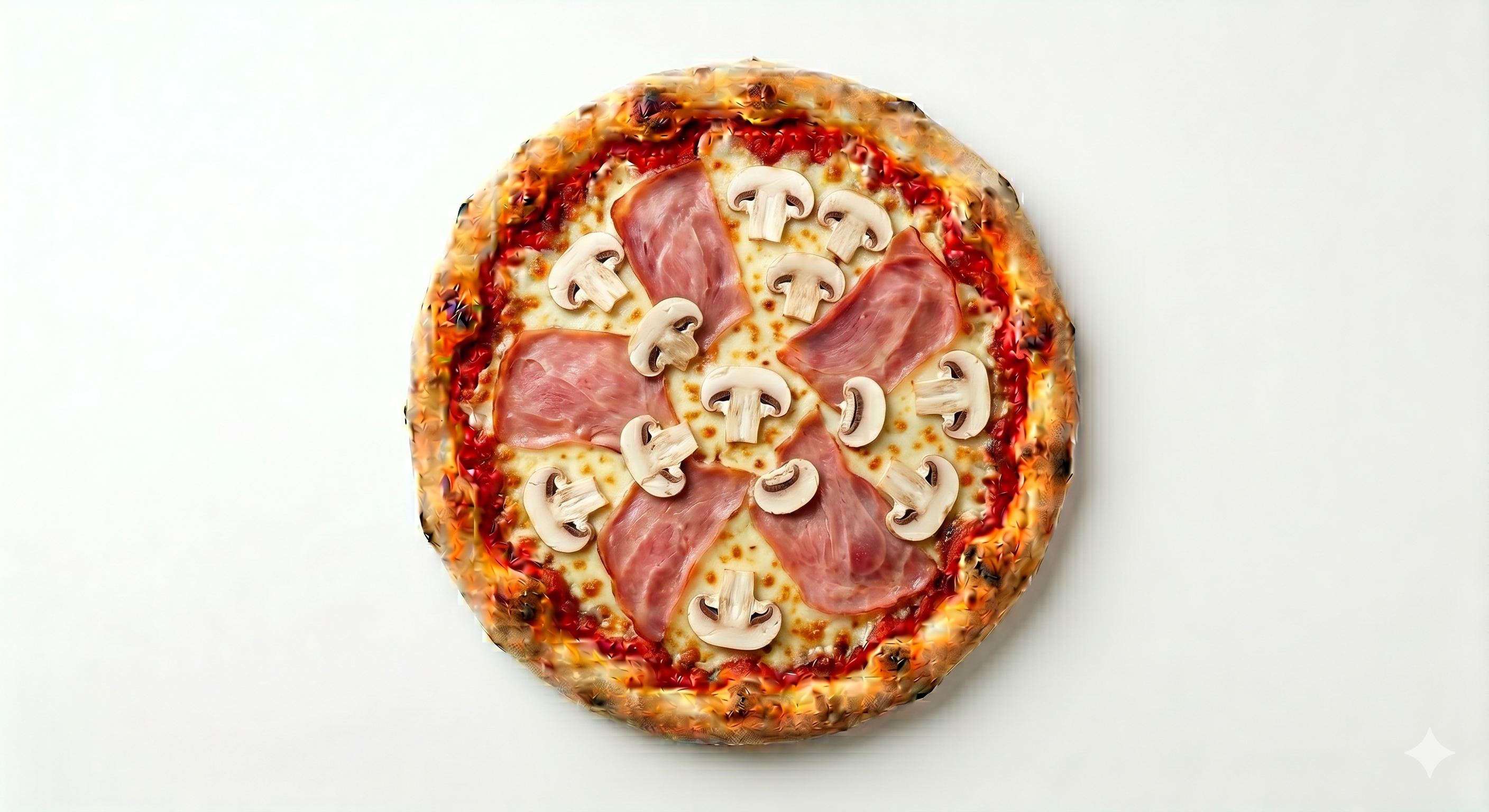Prosciutto e Funghi Pizza