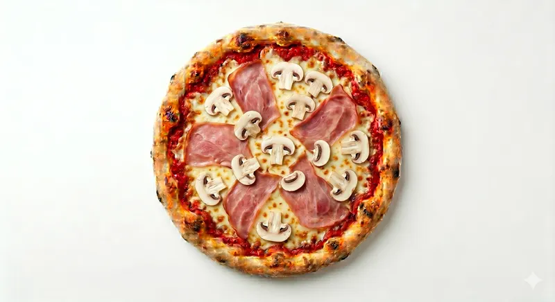 Prosciutto e Funghi Pizza