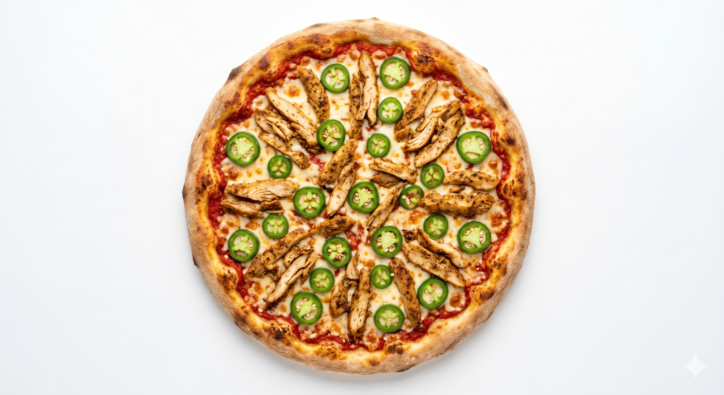 Spicy Kip Kebab Pizza